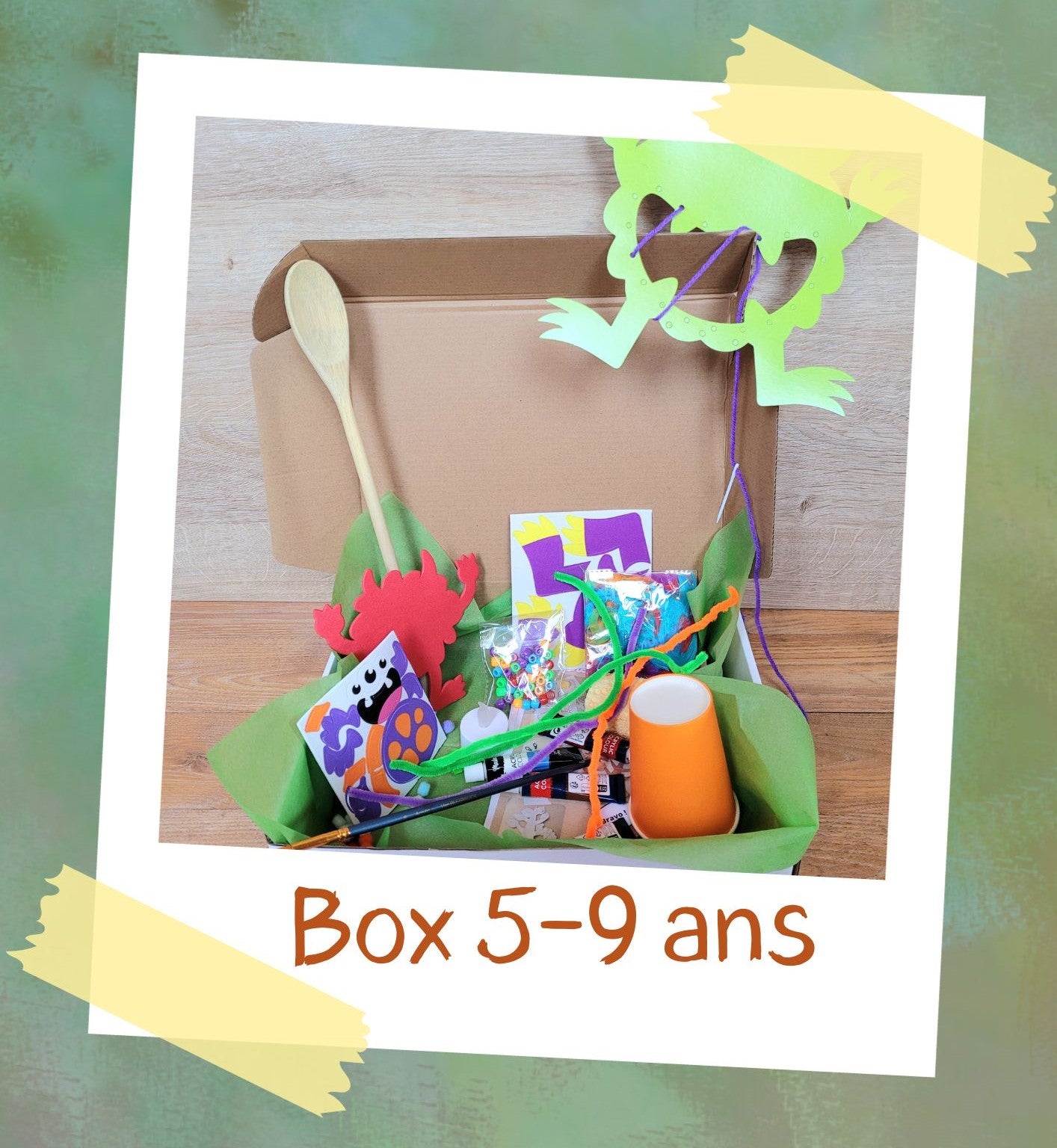 Box 5-9 ans : Que font les monstres quand ils ne se cachent pas dans l'ombre ?