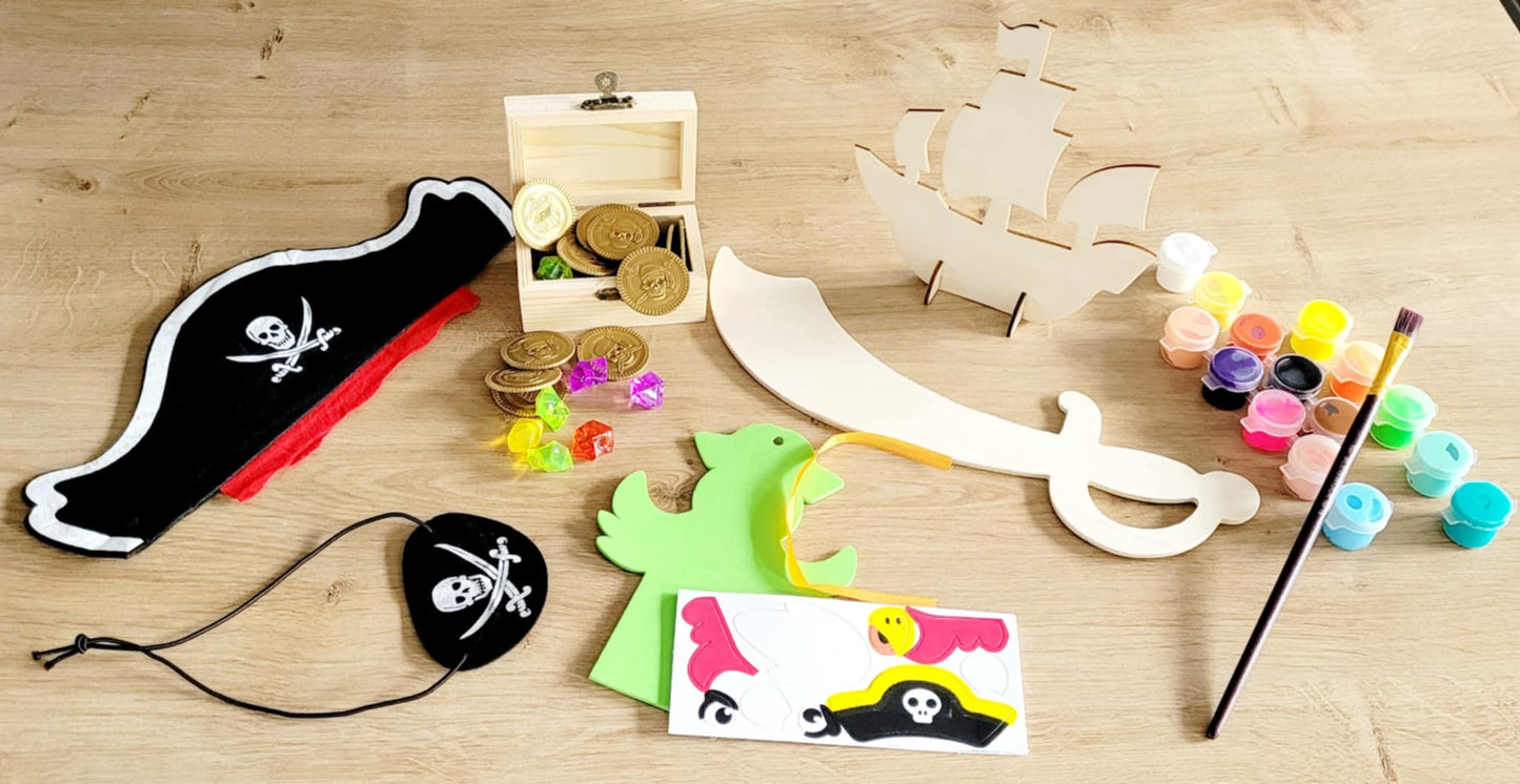 Box 2-4 ans : Une nuit chez les pirates