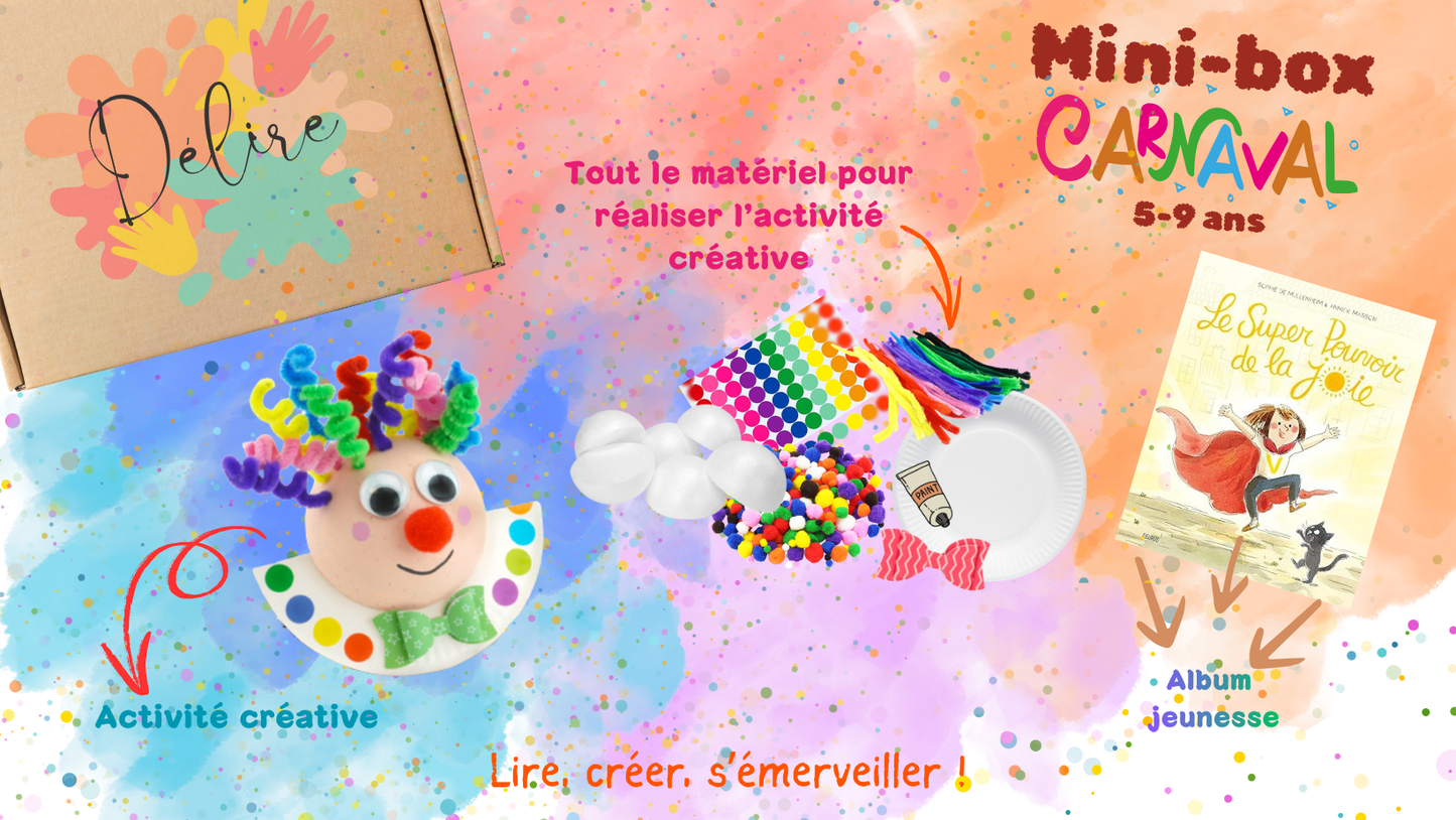 Mini-box carnaval 5-9 ans